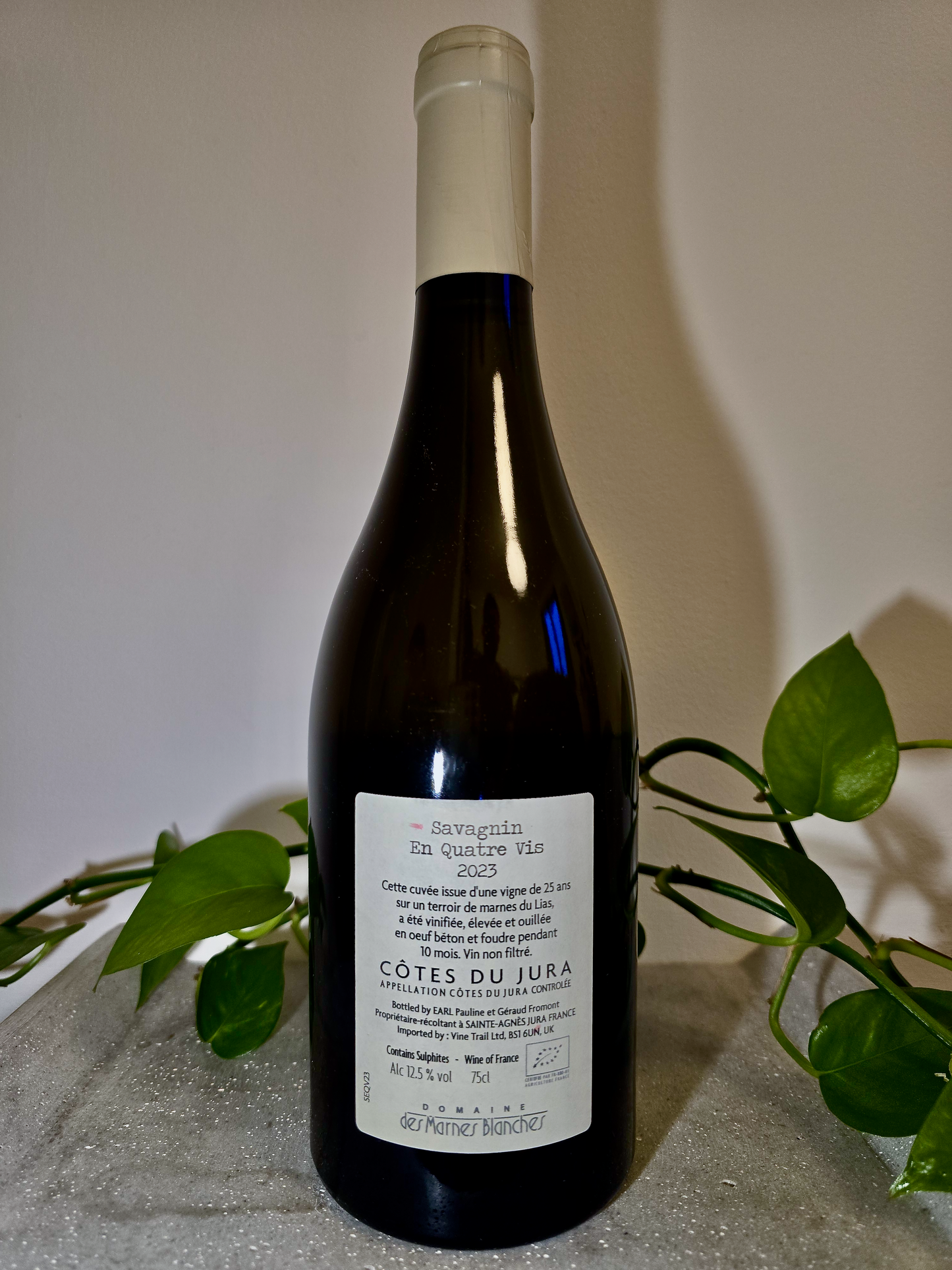 Domaine des Marnes Blanches Savagnin en Quatre Vis