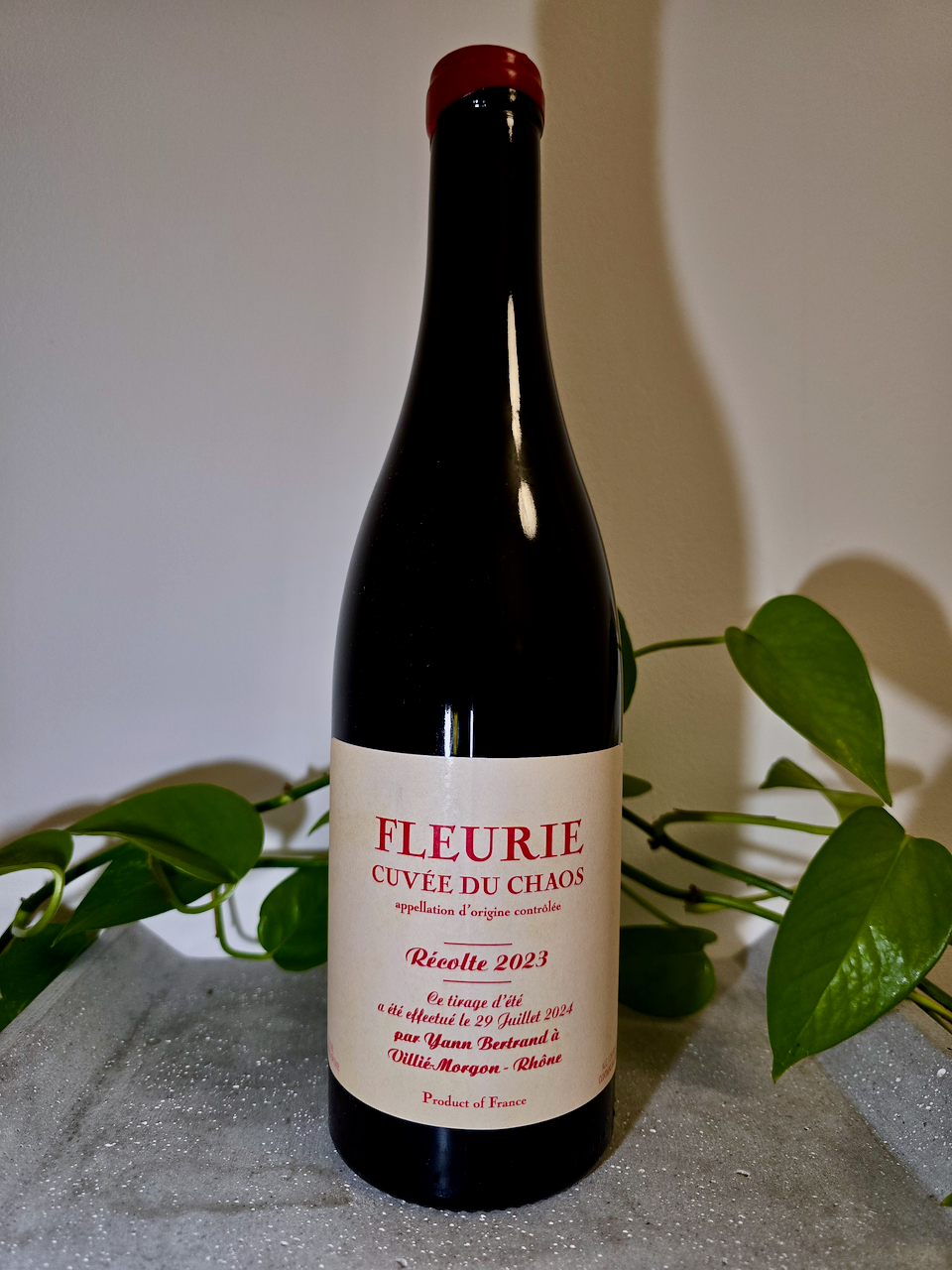 Yann Bertrand Fleurie Cuvee du Chaos