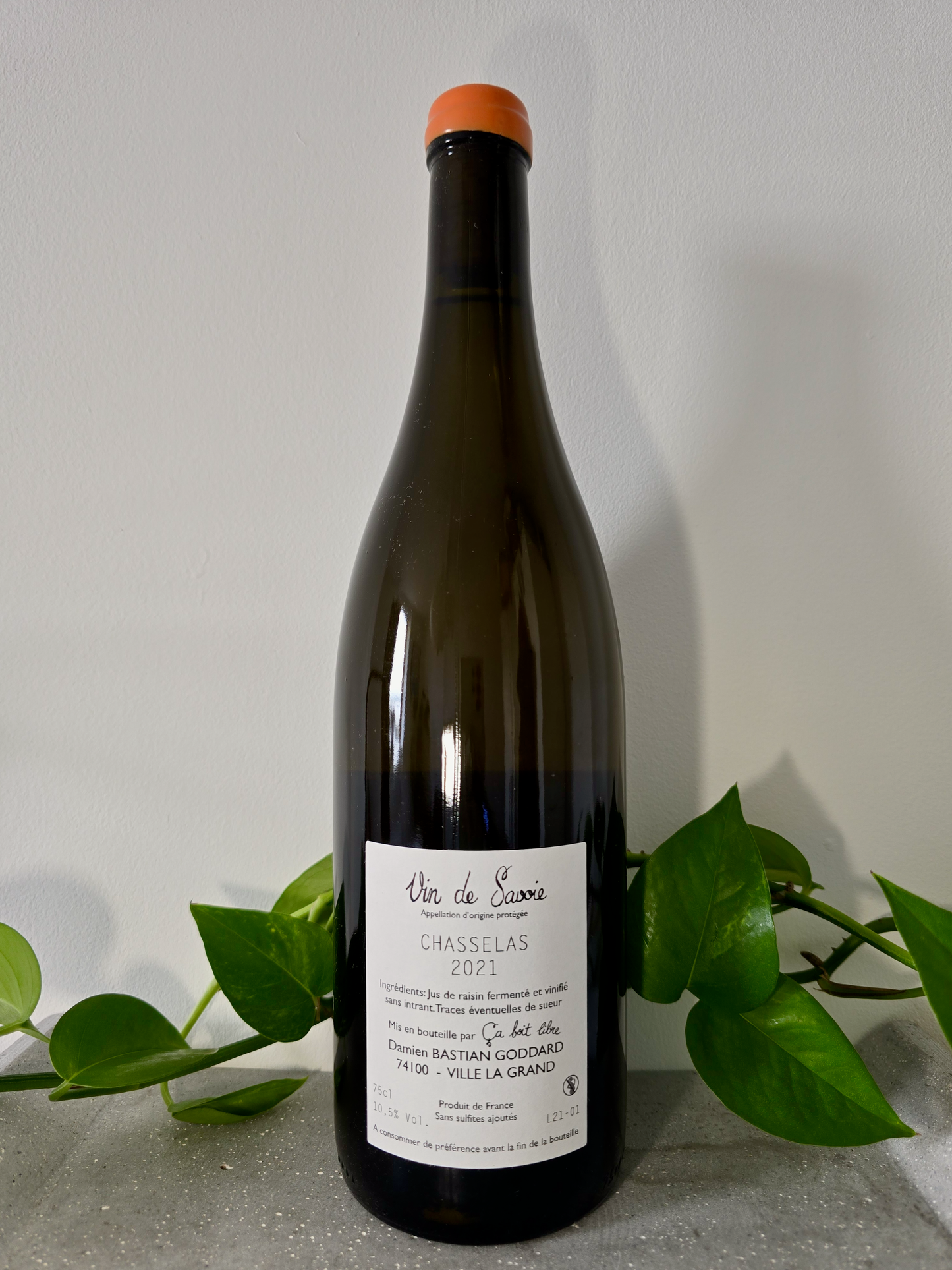 Ca Boit Libre Mon Blanc Orange