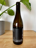 Back label of Andi Weigand MTH natural wine bottle