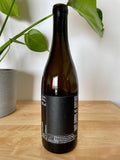 Back label of Andi Weigand Silvaner natural wine bottle
