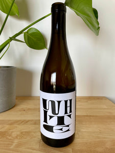Front label of Andi Weigand White natural wine bottle