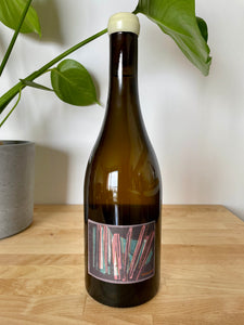 Front label of Bencze Birtok Furmint natural wine bottle