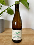 Front label of Bott Frigyes Just Enjoy natural wine bottle