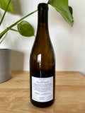 Back label of Brand Brothers Wilder Satz natural wine bottle