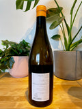 Back label of Claus Preisinger Fruit Loops Weiss natural wine bottle