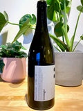 Back label of Franz Weninger Steiner Furmint natural wine bottle