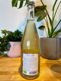 Back label of Fuchs und Hase Pet Nat Vol. 2 natural wine bottle