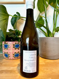 Back label of Claus Preisinger Kalkundkiesel natural wine bottle
