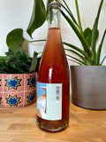 Back label of Koppitsch Pretty Nats natural wine bottle