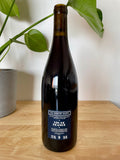 Back label of La Dernière Goutte Gamay Sans Frontieres natural wine bottle