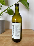 Back label of Milan Nestarec Bel natural wine bottle