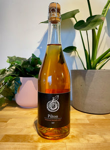 Front label of Pilton Keeved Cider cider bottle