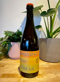 Front label of Little Pomona Somerset Redstreak cider bottle