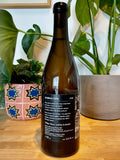 Back label of Grand Vin de Barnag Szubkultura natural wine bottle