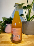 Back label of Little Pomona Table Cider cider bottle