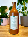 Back label of Werlitsch Gluck natural wine bottle